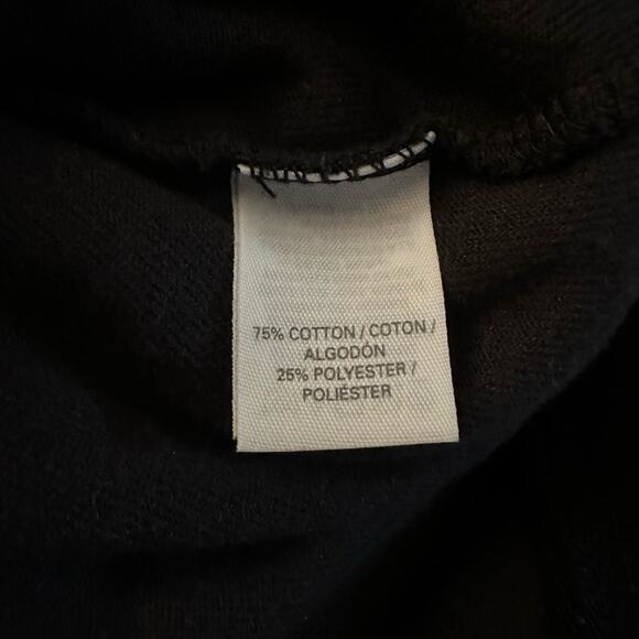 Victoria's Secret black velour zip up hoodie size M - Picture 9 of 11